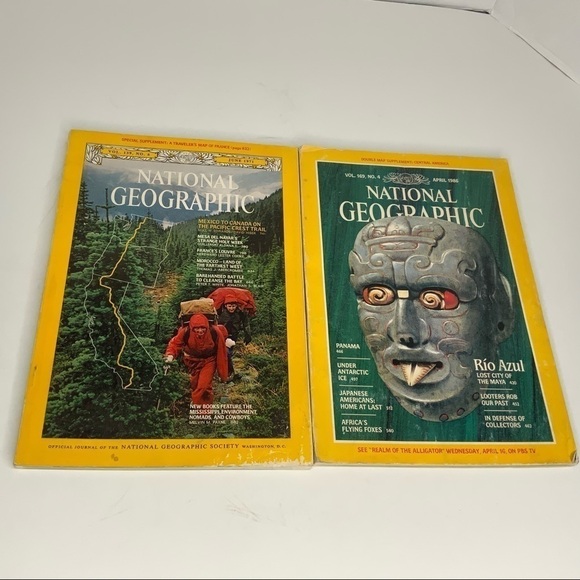 NATIONAL Geographic‎ vintage magazines. - Picture 2 of 8